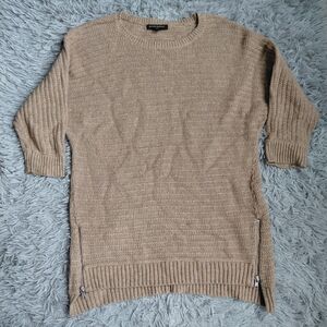 Banana Republic Tan Long Knit Sweater Women's Size Small